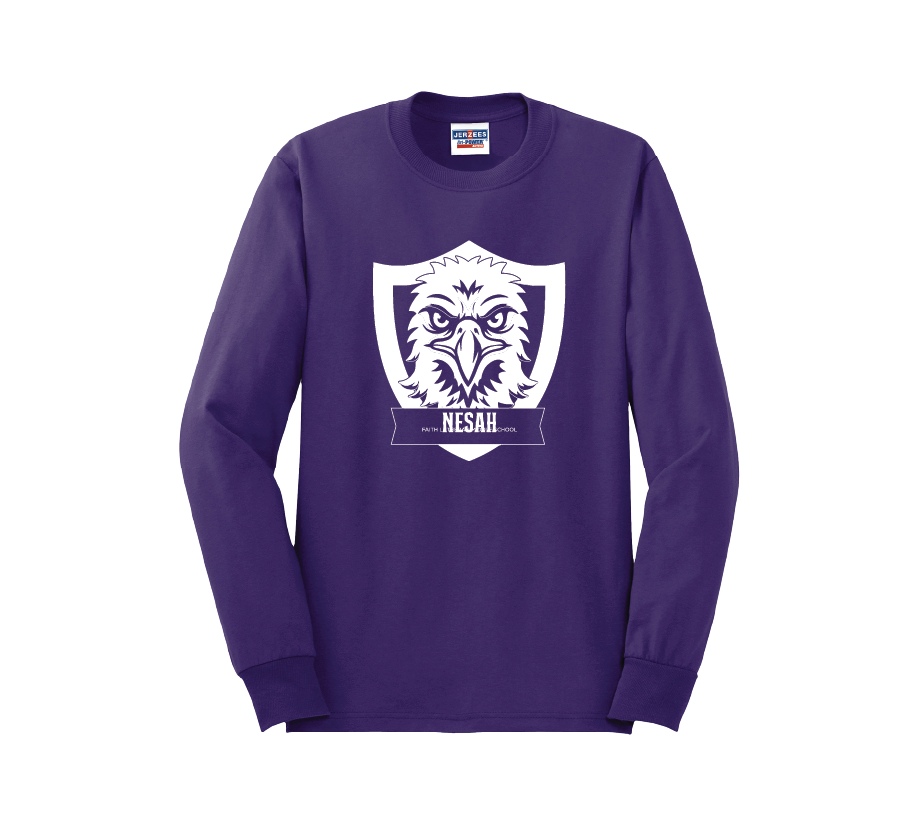 Faith House Long Sleeve T-Shirt (Unisex Fit) (White Art)