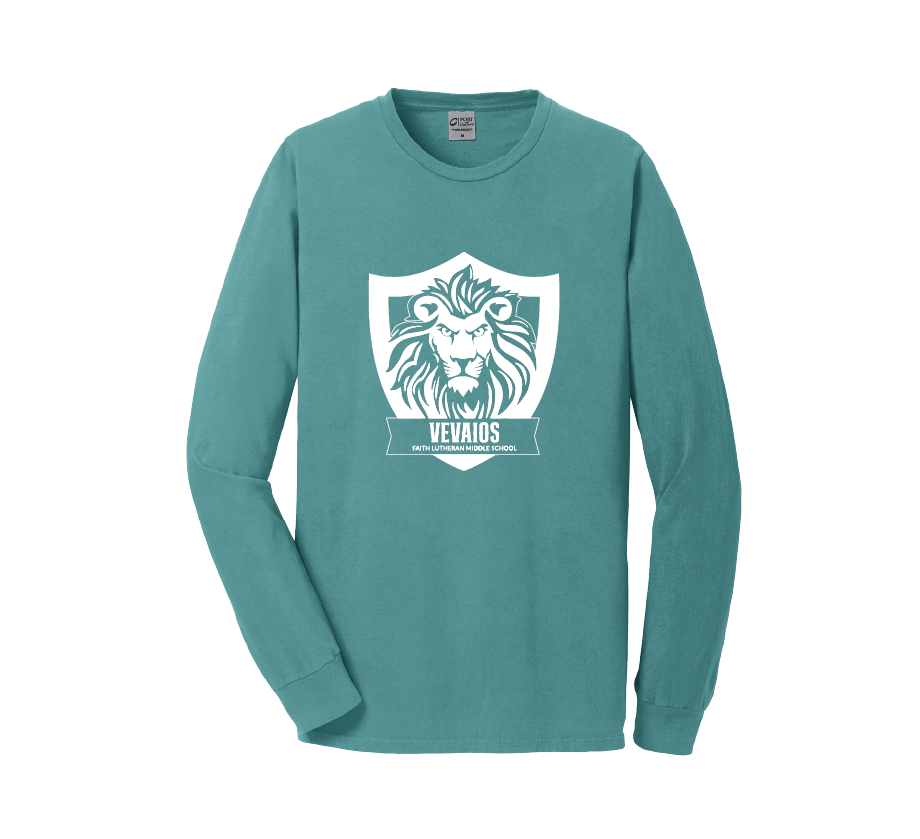 Faith House Long Sleeve T-Shirt (Unisex Fit) (White Art)