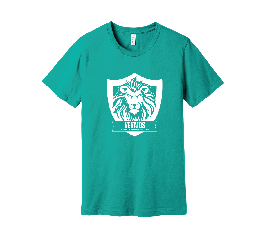 Faith House Short Sleeve T-Shirt (Unisex Fit) (White Art)