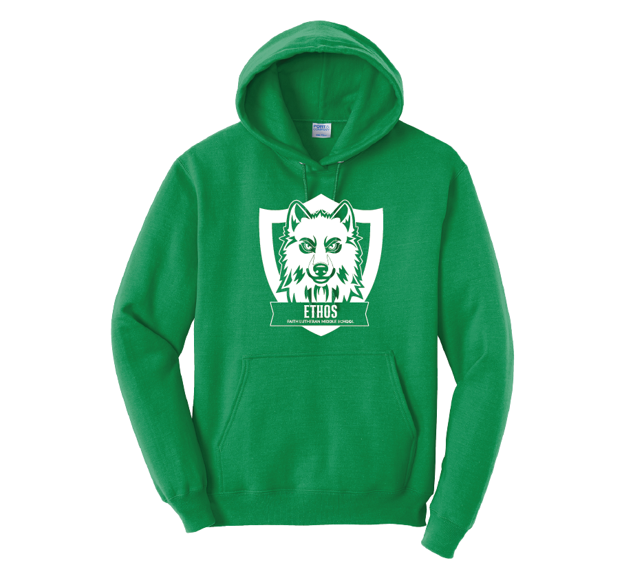Faith House Hoodie (Unisex Fit) (White Art)