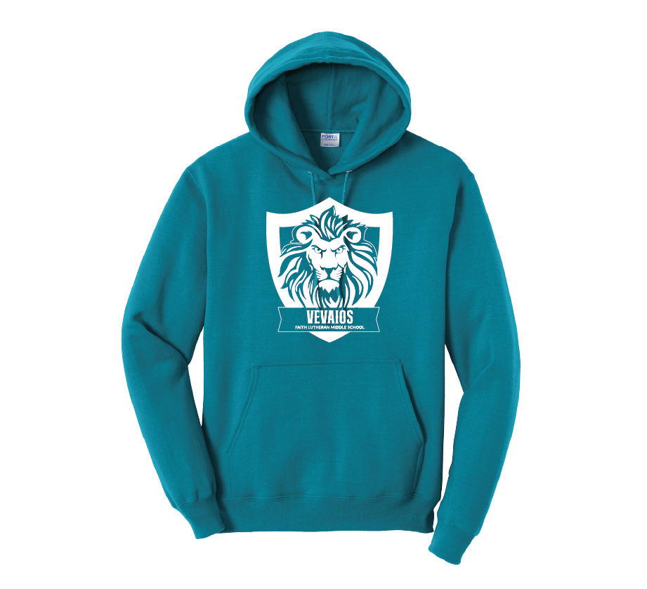 Faith House Hoodie (Unisex Fit) (White Art)