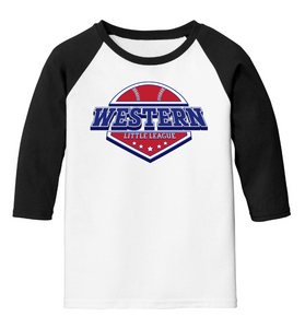 WLL Youth 3/4-Sleeve Baseball Cut Tee